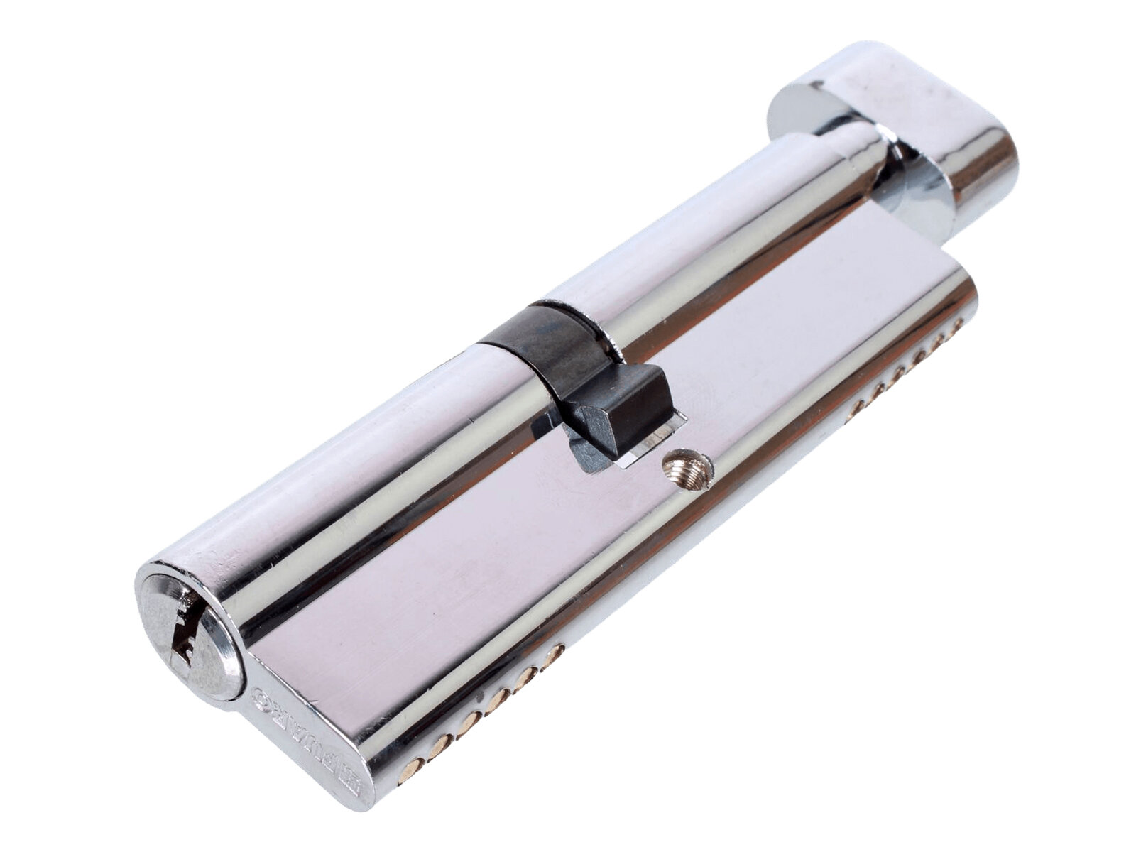 Цилиндровый механизм FUARO (200 ZM/100) 2000ZMKnob100(45+10+45) CP хром 5Key с вертушкой (42725)
