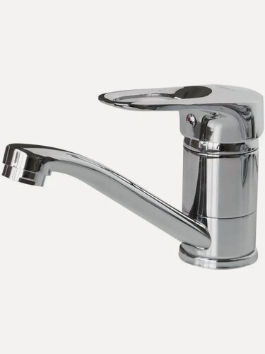 Изображение товара Смеситель для кухни Frap F4504-2, поворотный излив, однорычажный, хром