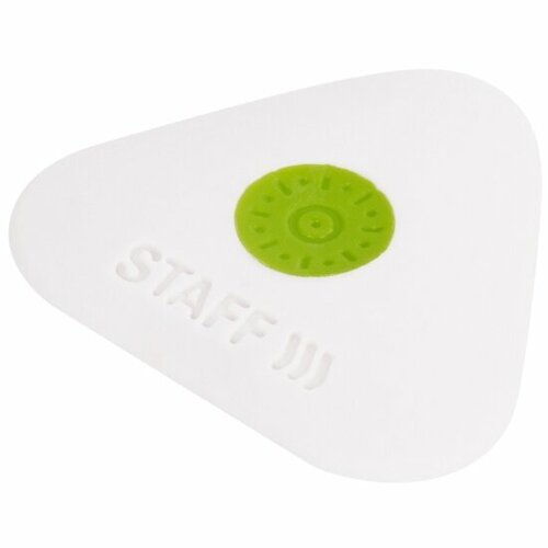 Ластик Staff Trio XL 50х50х9 мм треугольный термопластичная резина 229565 205₽