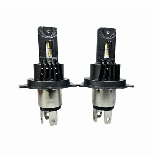 Лампы светодиодные H4 4300К 55W для Hyundai Solaris комплект 2 шт лампы Н4 для Хендай Солярис 2900₽