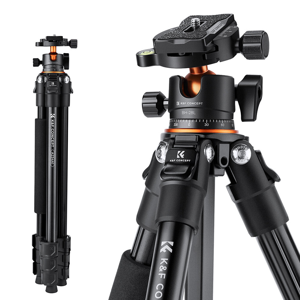 Штатив K&F Concept A234A1 + BH-28L KF09.099V1