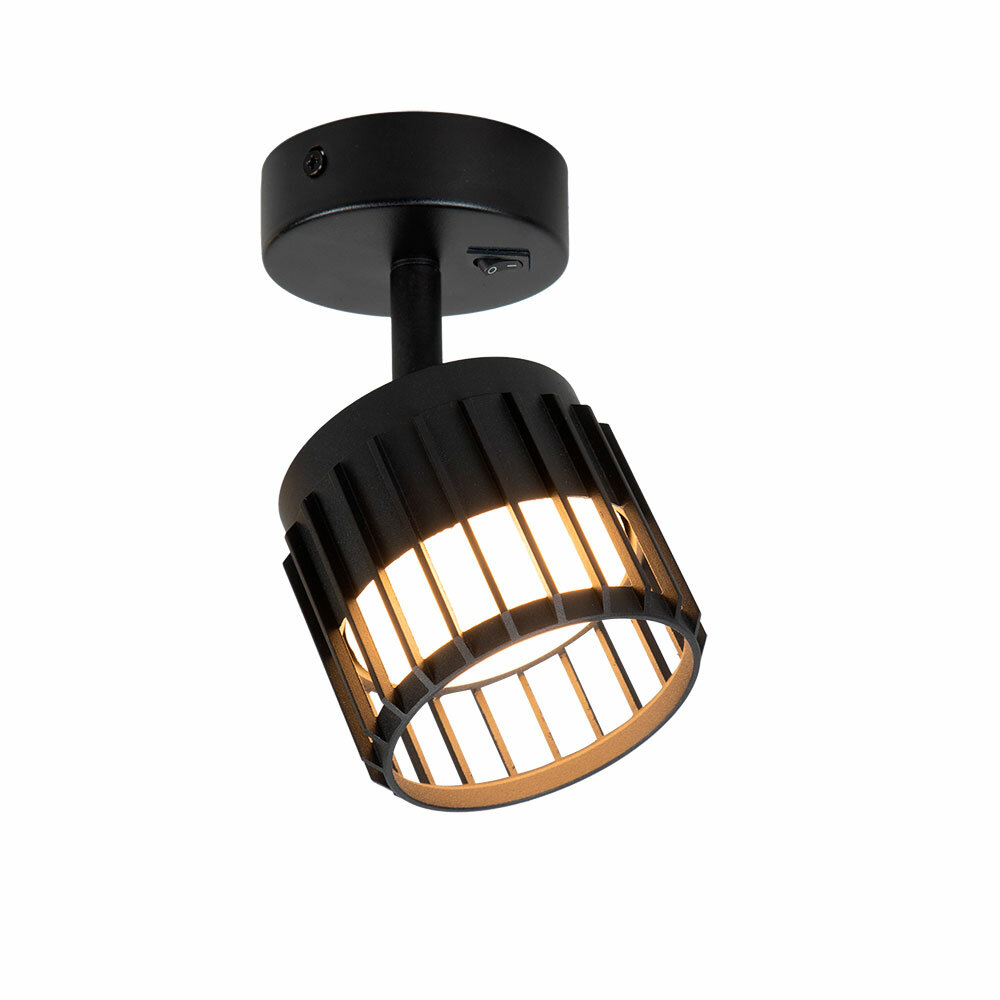 Спот накладной Arte Lamp ATRIA A8031AP-1BK GX53 12 Вт черный