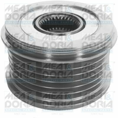 Шкив генератора MEAT&DORIA 45182 Opel Astra J 1.4/1.6 09-/Insignia 1.6/1.8 08- Meat&Doria 45182
