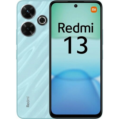 Смартфон Xiaomi Redmi 13 8256Gb 4500 mAh IPX4 Ocean Blue NFC 19932₽
