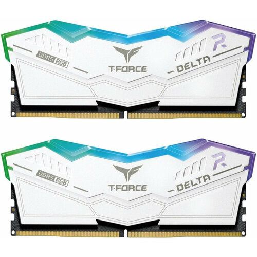 Оперативная память Team Group T-Force Delta RGB 2x16GB DDR5 DIMM 7800MHz CL38 FF4D532G7800HC38DDC01 19020₽