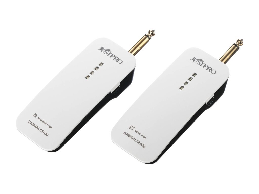 W-1-WH Беспроводной приемо-передающий комплект для гитары, Justpro