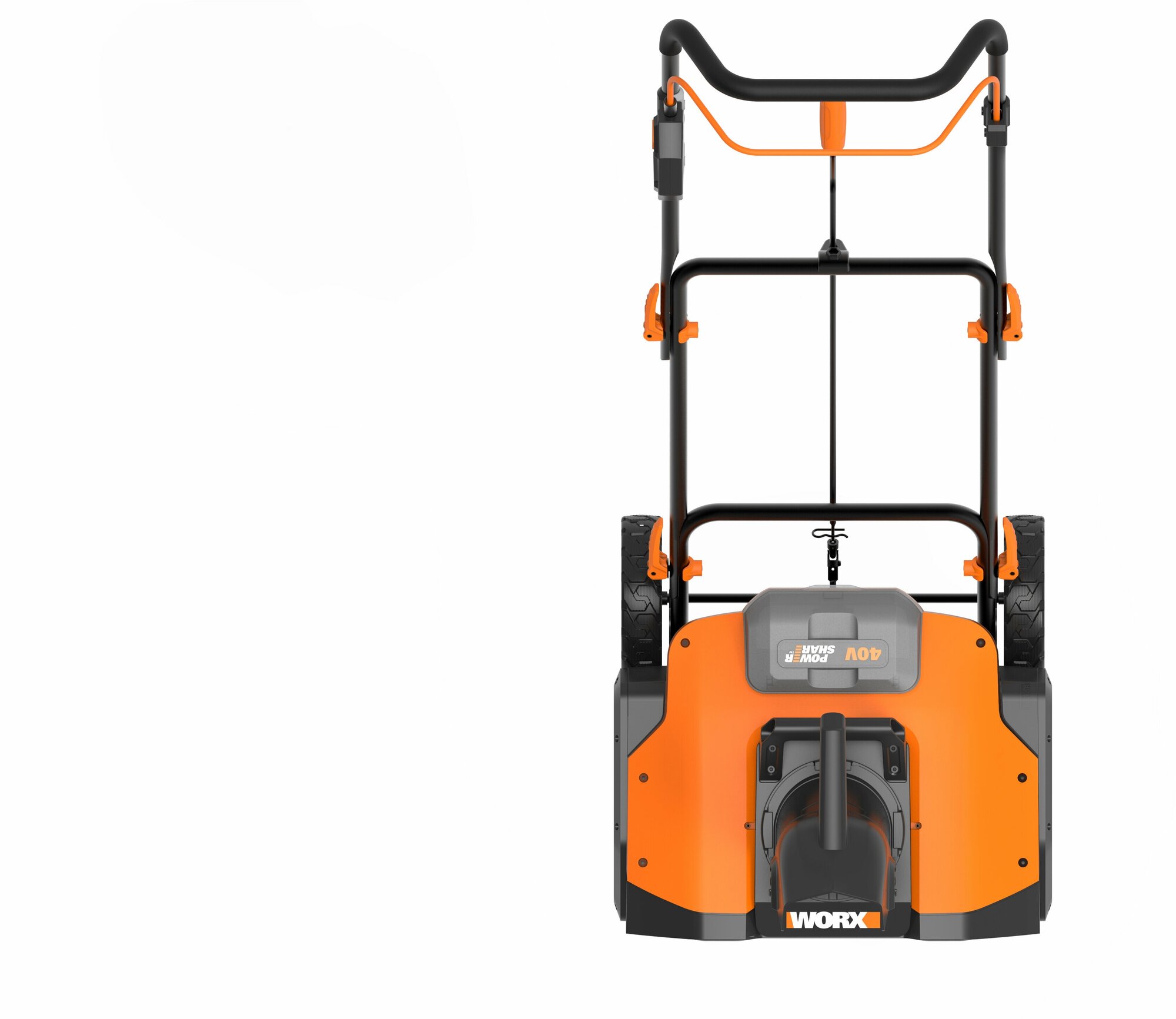 Снегоуборщик аккумуляторный Worx WG471E, 50 см 18 В, АКБ и ЗУ в комплекте - фото №8