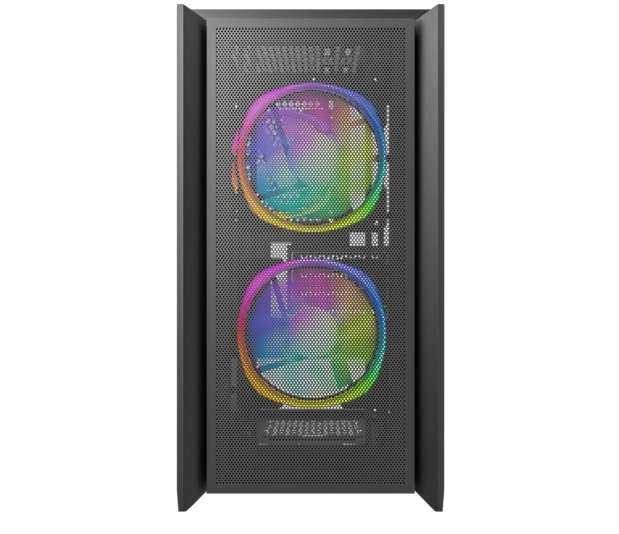 Корпус для компьютера Powercase Alisio Micro Z3B ARGB, без БП, черный — фото 1