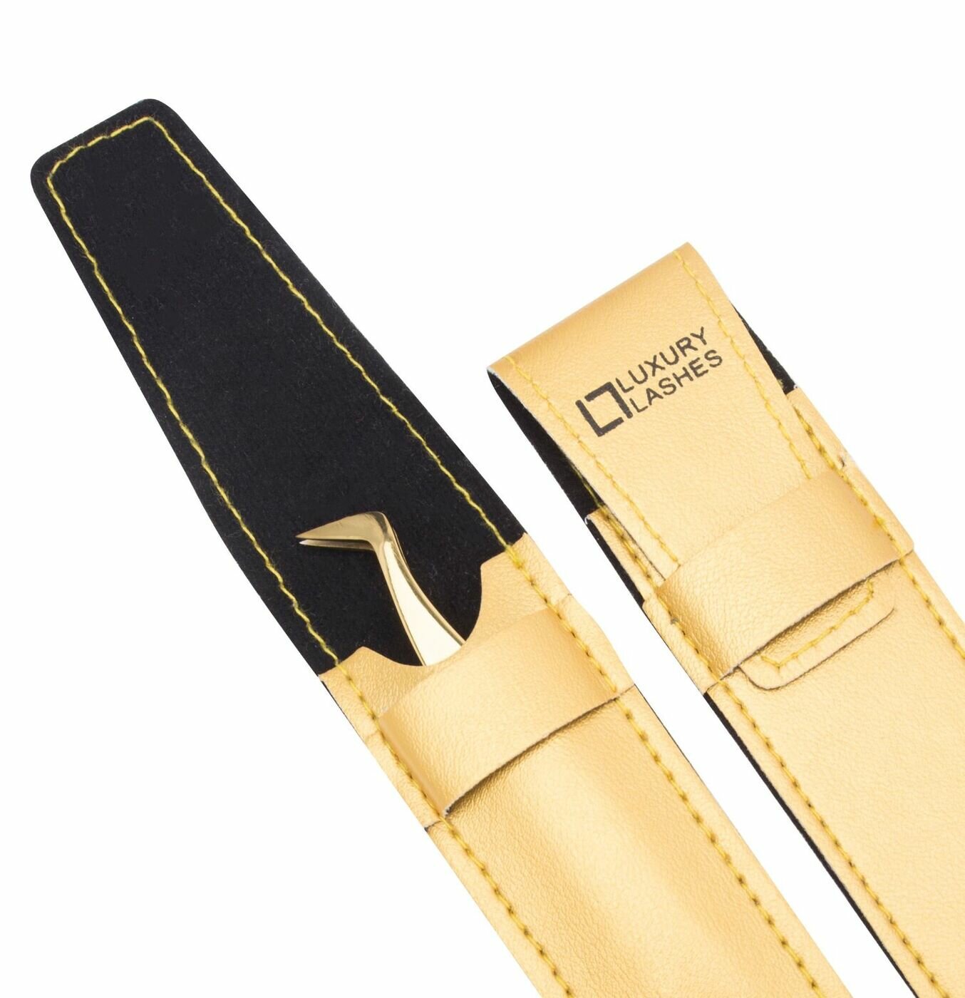 Luxury Lashes Пинцет для наращивания ресниц "Сапожок" — фото 1