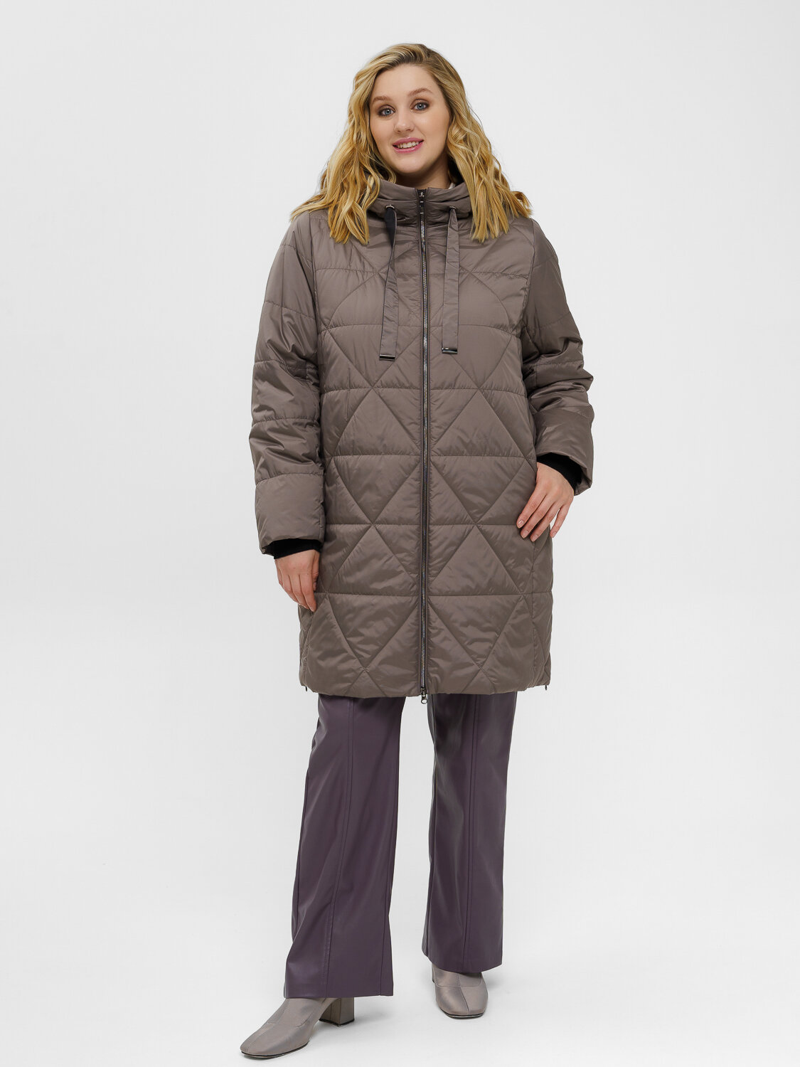 Куртка O'HARA, размер 60, серо-коричневый