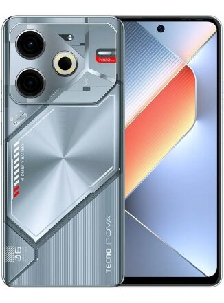 Мобильный телефон Tecno Pova 6 Neo 8/128 ГБ RU, серебристый