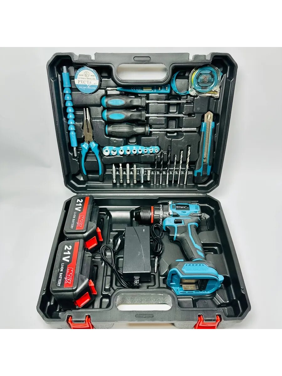 Шуруповерт бесщёточный аккумуляторный ДриллПро
