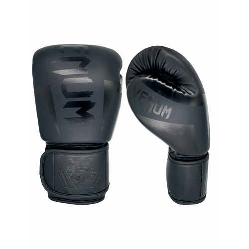 Перчатки боксерские ELITE - Черные, размер 16 oz