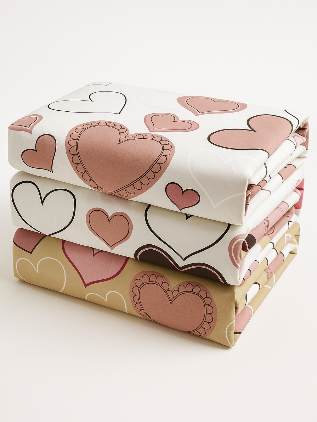 Постельное бельё "Простынь и Наволочка", Plant, 100% хлопок, розовый — фото 1