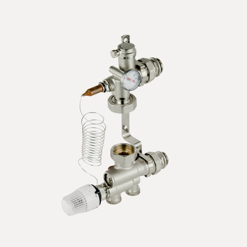 Изображение товара Насосно-смесительный узел для коллектора (без насоса) 1"х1.1/2", РТП | 39798