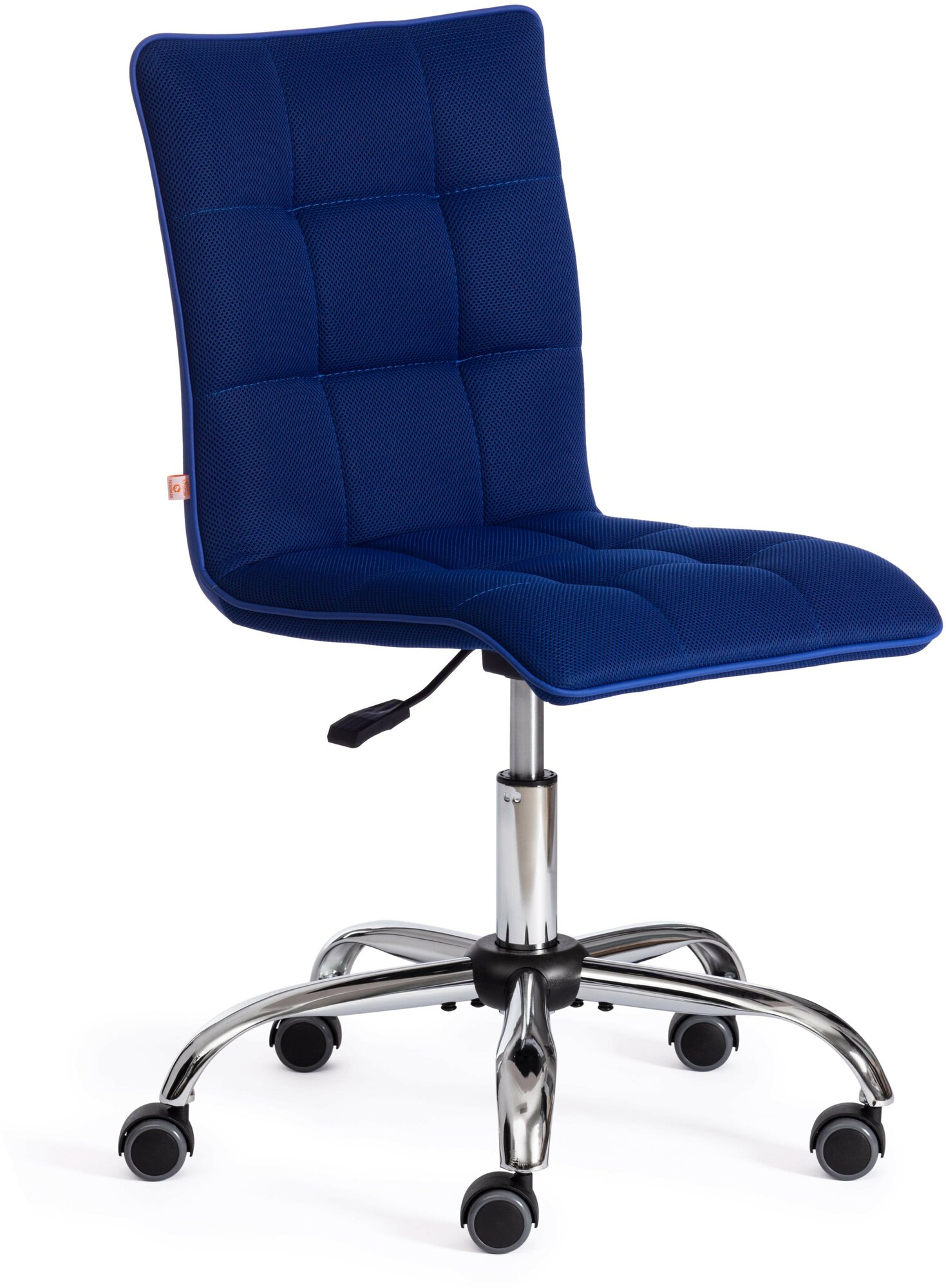 Кресло TetChair Zero ткань-кожзам, синий, TW10 36-39