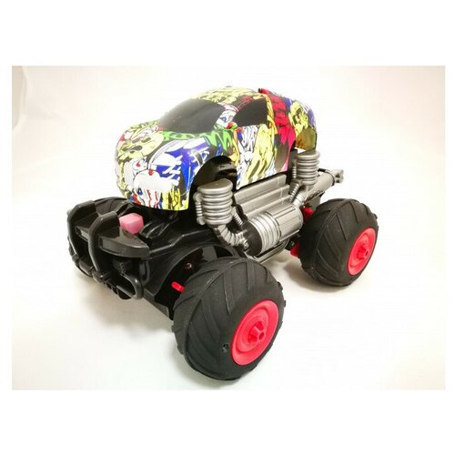 Радиоуправляемая машина амфибия с пневмо колесами CS Toys 888-015 радиоуправляемая машина перевертыш с пневмо колесами cs toys a01