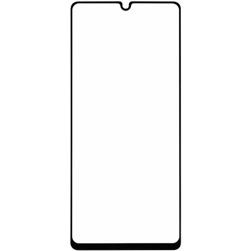 Защитное стекло UNBROKE для Samsung Galaxy A42/защита экрана от царапин на телефон Самсунг Гэлэкси А42, черная рамка