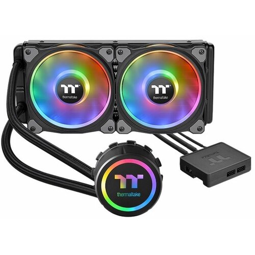 Жидкостная система охлаждения Thermaltake CL-W255-PL12SW-A Floe DX RGB 240 TT Premium Edition игровой комплект tt esports by thermaltake challenger elite rgb combo с rgb подстветкой клавиатура c английской раскладкой мышка cm cel wlxxmb