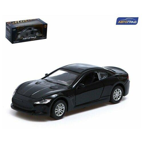 Машина металлическая Купе инерция свет и звук 132 открываются двери цвет чёрный 860₽