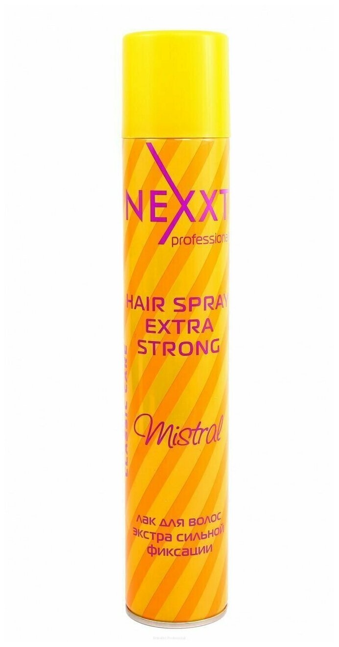 NEXXT Hair Spray Extra Strong Mistral Лак для волос эктрасильной фиксации 400 мл