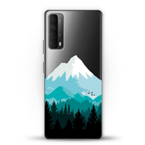 фото Силиконовый чехол снежные горы на huawei p smart 2021 andy & paul