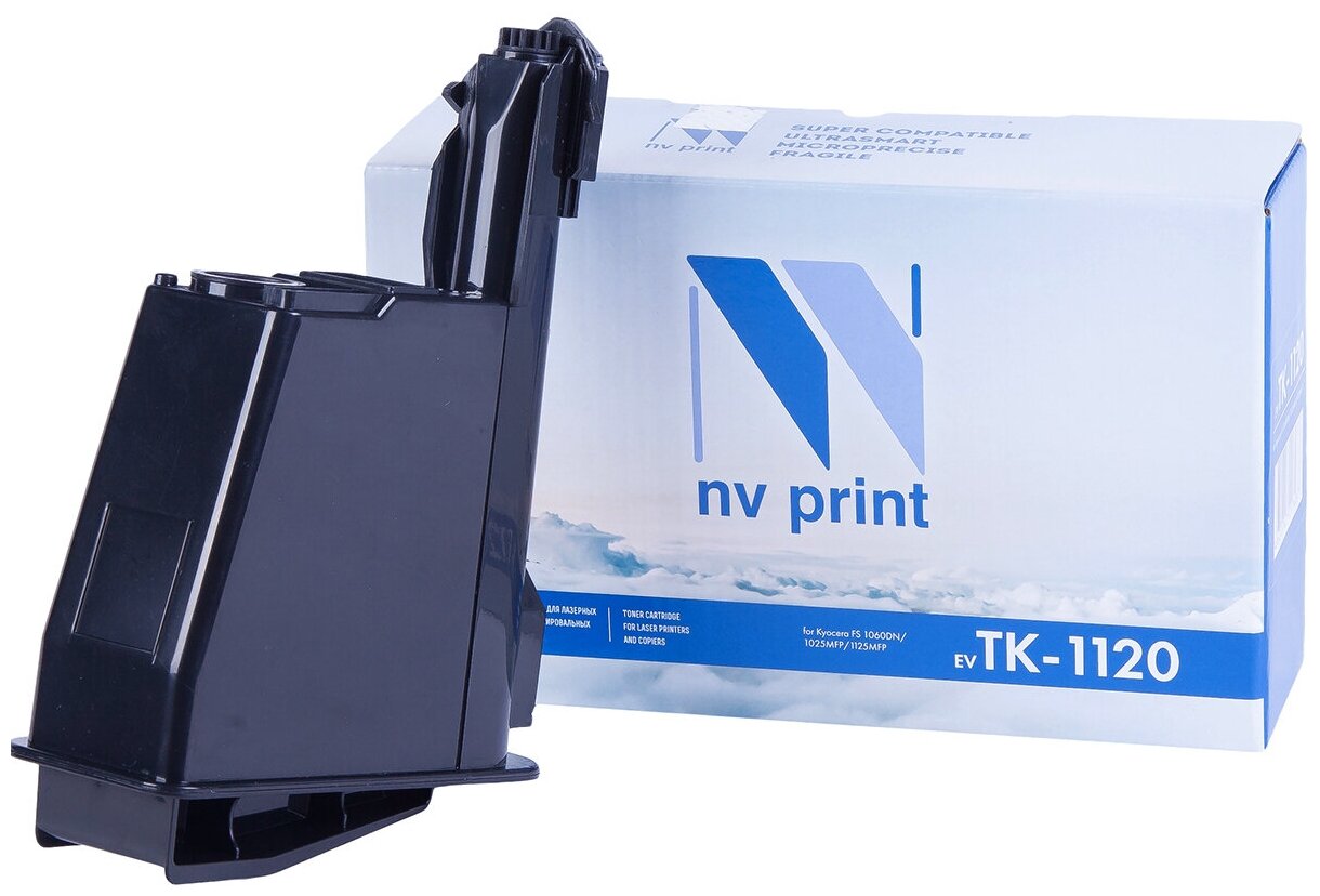 Тонер-картридж NV Print NV-TK1120 для Kyocera FS-1060DN, 1025MFP, 1125MFP (совместимый, чёрный, 3000 стр.)