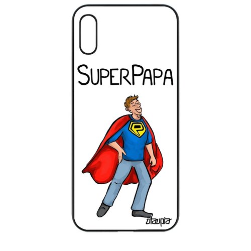 фото Чехол для мобильного honor 8a, "суперпапа" юмор комичный utaupia