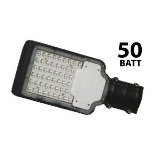 Консольный светодиодный светильник FL-LED Street-01 50W Grey 2700K 390*155*55мм D50 5200Лм 220-240В