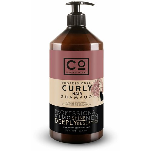 Шампунь для кудрявых волос CO PROFESSIONAL Curly Hair Shampoo, 1000 мл