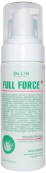 OLLIN Professional Full Force Мусс-пилинг для волос и кожи головы с экстрактом алоэ, 160 мл, бутылка