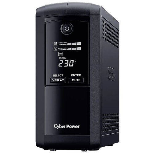 Интерактивный ИБП CyberPower VP700ELCD черный 390 Вт интерактивный ибп cyberpower vp700eilcd черный 390 вт