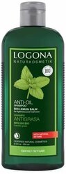 Logona шампунь Anti Oil Bio lemon balm с экстрактом Мелиссы, 250 мл