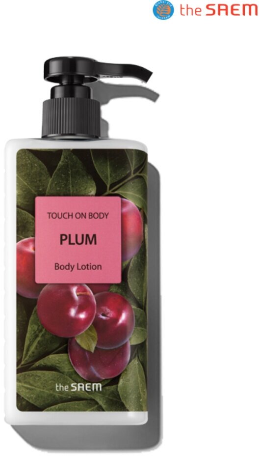 The Saem Лосьон Touch on Body Plum Body Lotion, 300 мл.