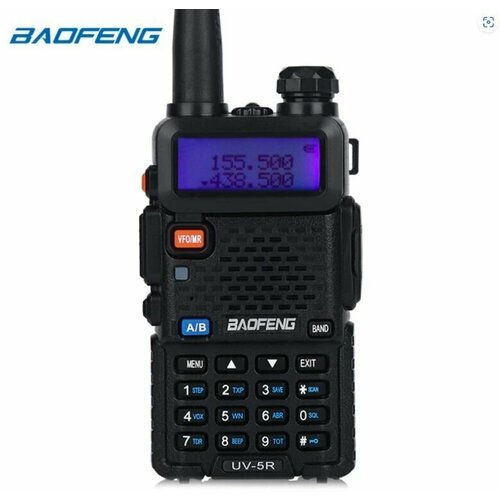 Радиостанция BAOFENG UV-5R Рация 3 Режима Мощности 158W 128 Каналов AM Диапазон 1500 Радиус Действия 1800 mAh Аккумулятор 467000₽
