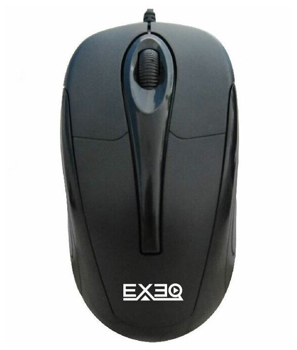 Exeq Мышь проводная EXEQ MM-302 Black USB