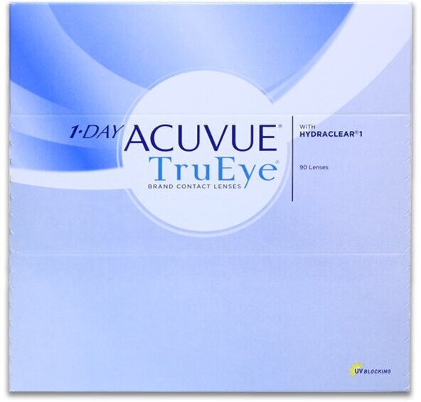 Контактные линзы 1-Day Acuvue TruEye 90 линз R 8,5 -3,0
