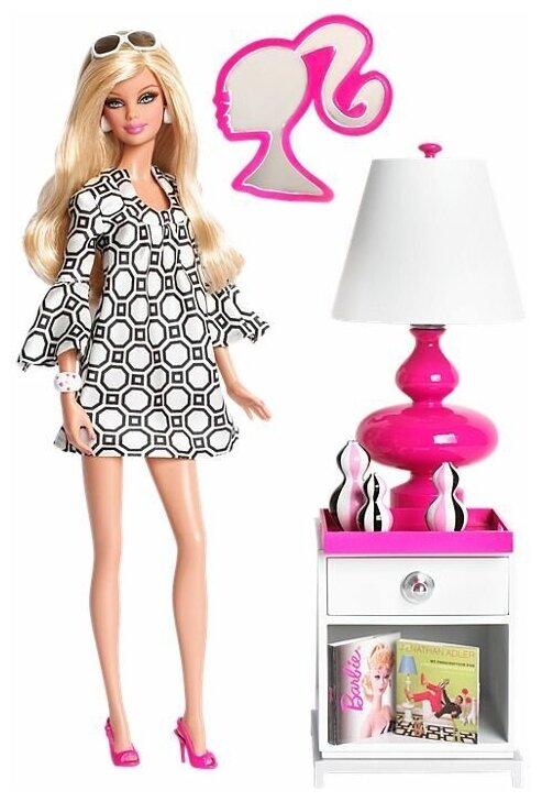 Кукла Barbie Jonathan Adler (Барби от Джонатана Адлера с мебелью)