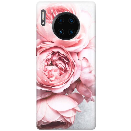 фото Re:paчехол - накладка artcolor для huawei mate 30 pro с принтом "нежность"