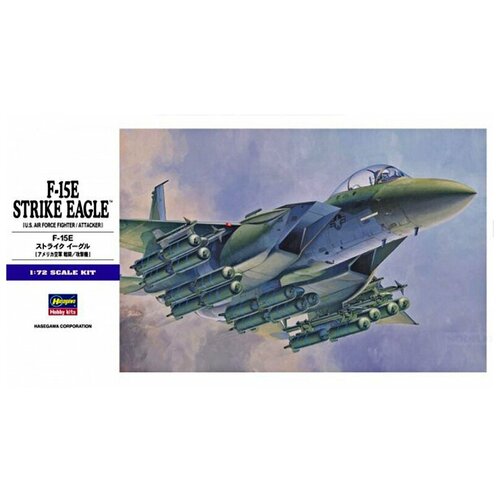 00540 Hasegawa Истребитель F-15E Strike Eagle (1:72) подарочный набор сборной модели истребителя revell f 15e страйк игл