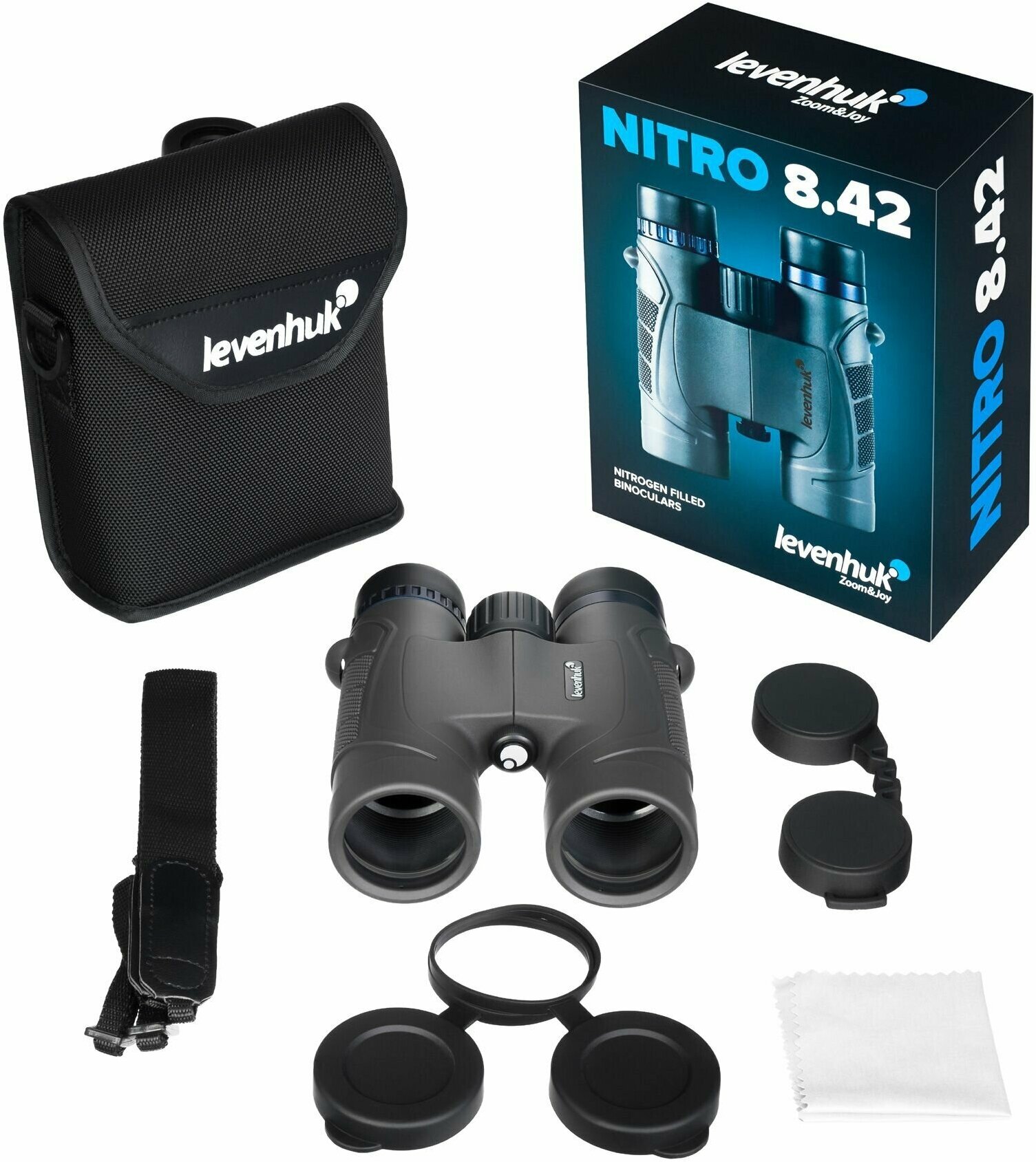 Бинокль Levenhuk Nitro 8x42 — фото 1