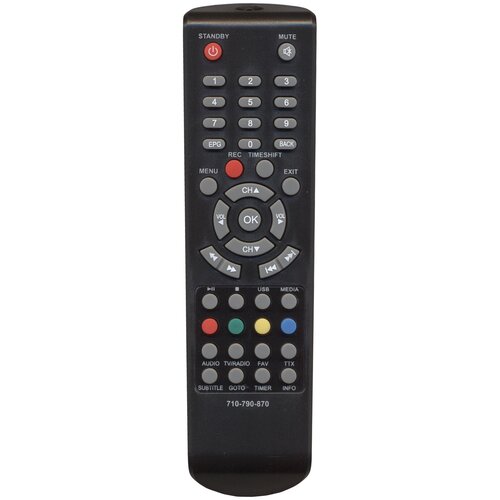 фото Пульт huayu пду-7 (ver.7) для dvb ресиверов oriel