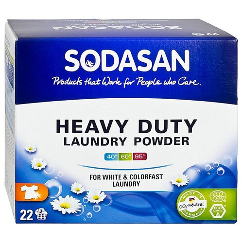 Стиральный порошок SODASAN Heavy Duty, 1.01 кг