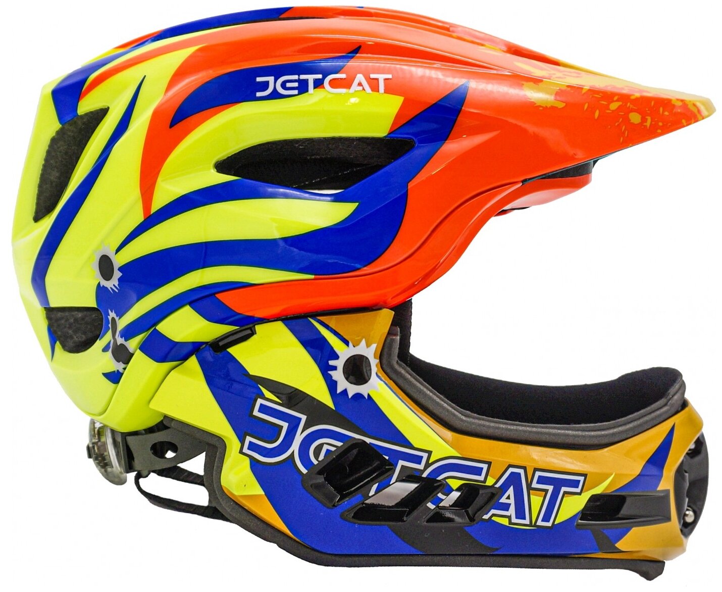  - JETCAT - Raptor SE -  "" (53-58) - Green/Blue/Red/Yellow - FullFace -  -  -  - 