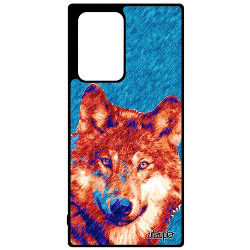 фото Чехол на телефон galaxy note 20 ultra, "дикий волк" зверь лютый utaupia