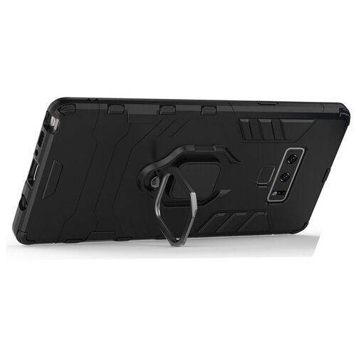фото Противоударный чехол с кольцом panther case для samsung galaxy note 9 black panther