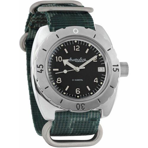 фото Наручные часы восток мужские наручные часы восток амфибия 150366, зеленый