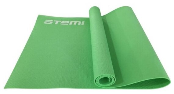 Коврик для йоги и фитнеса Atemi , AYM0214, EVA, 173х61х0,4 см, зеленый