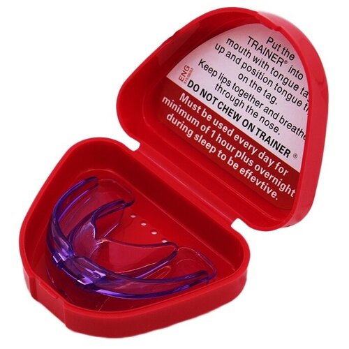 Трейнеры для зубов для взрослых и детей от 8 лет, фаза 2 (фиолетовый)