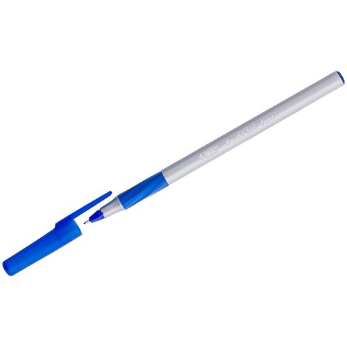 918543 Ручка шариковая Bic Round Stic Exact синяя, 0,7мм, грип